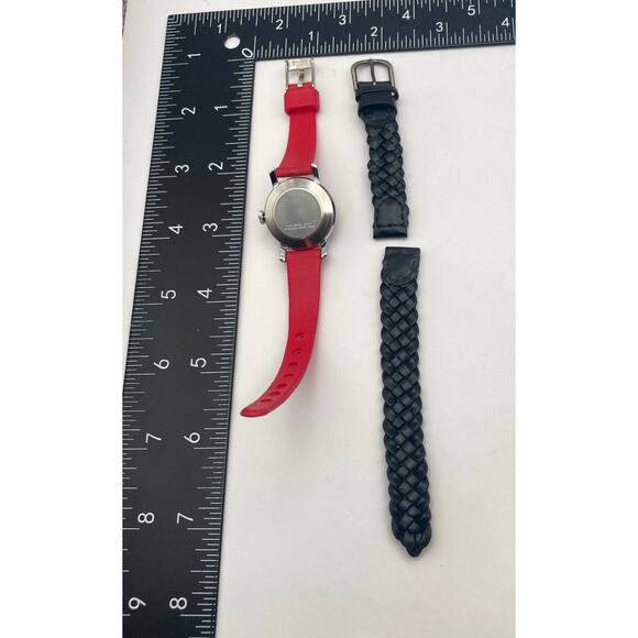 VTG Timex Snoopy Mechanical Wind Up Watch 25mm Original Band Plus Extra Band - Picture 11 of 13